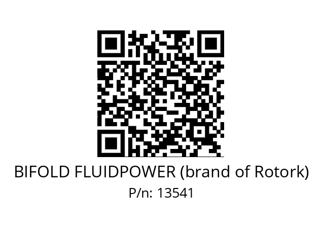   BIFOLD FLUIDPOWER (brand of Rotork) 13541