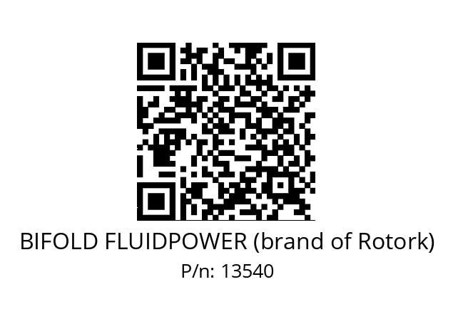   BIFOLD FLUIDPOWER (brand of Rotork) 13540