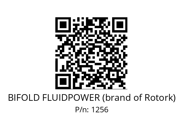   BIFOLD FLUIDPOWER (brand of Rotork) 1256