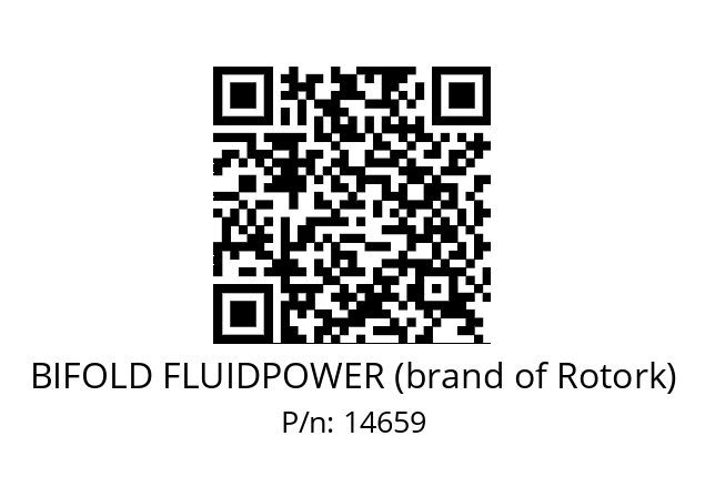   BIFOLD FLUIDPOWER (brand of Rotork) 14659