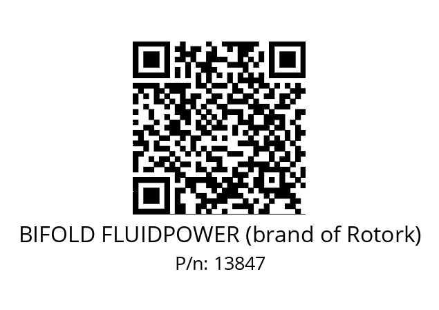   BIFOLD FLUIDPOWER (brand of Rotork) 13847