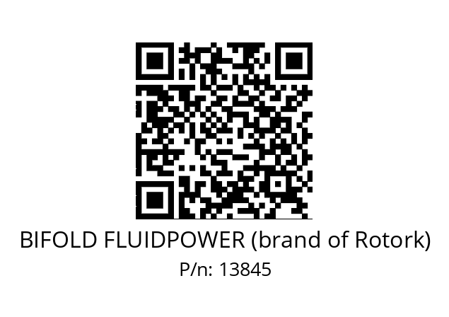   BIFOLD FLUIDPOWER (brand of Rotork) 13845