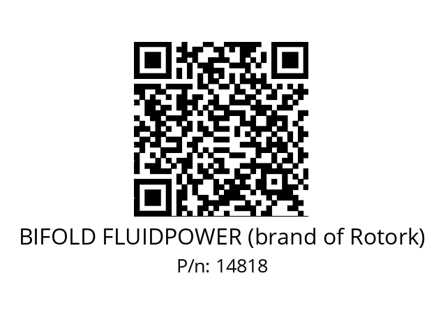   BIFOLD FLUIDPOWER (brand of Rotork) 14818