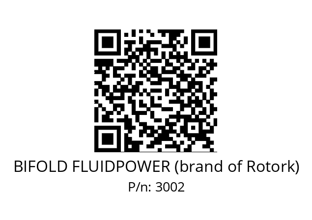   BIFOLD FLUIDPOWER (brand of Rotork) 3002