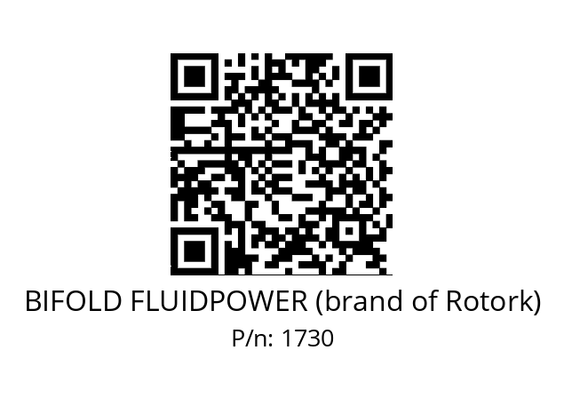   BIFOLD FLUIDPOWER (brand of Rotork) 1730