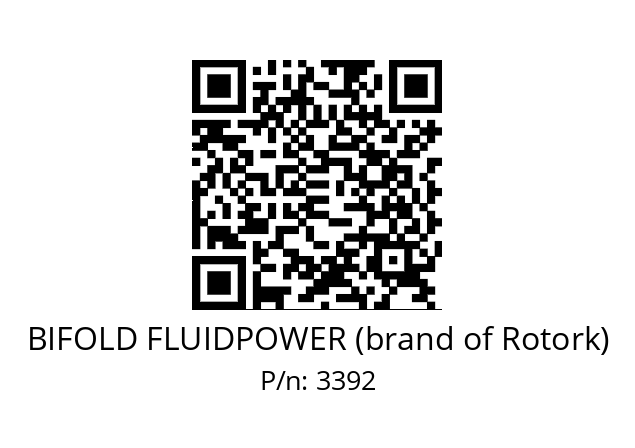   BIFOLD FLUIDPOWER (brand of Rotork) 3392