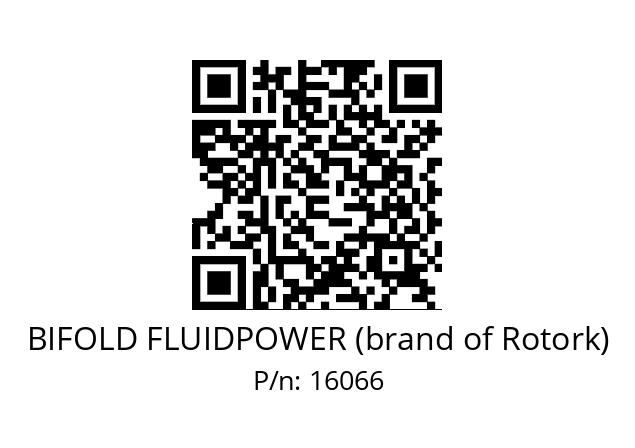   BIFOLD FLUIDPOWER (brand of Rotork) 16066