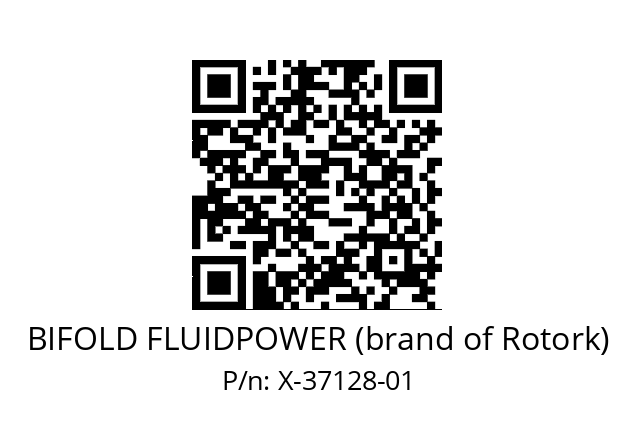   BIFOLD FLUIDPOWER (brand of Rotork) X-37128-01