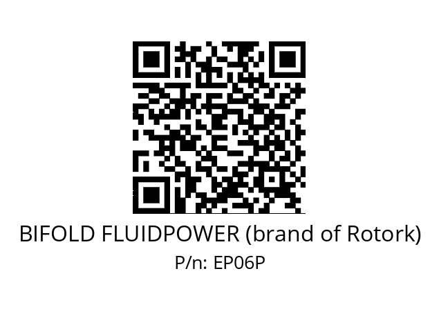   BIFOLD FLUIDPOWER (brand of Rotork) EP06P