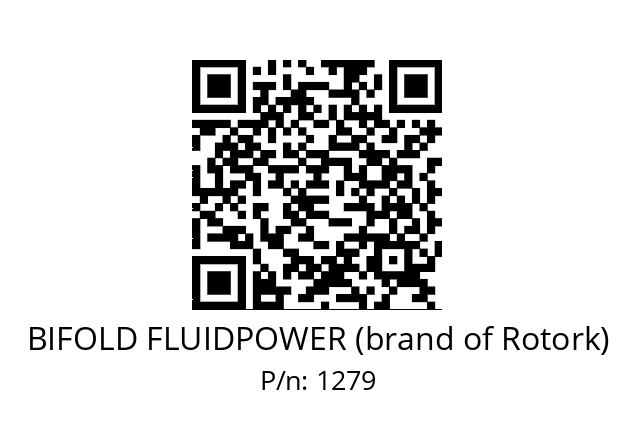   BIFOLD FLUIDPOWER (brand of Rotork) 1279