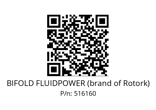   BIFOLD FLUIDPOWER (brand of Rotork) 516160