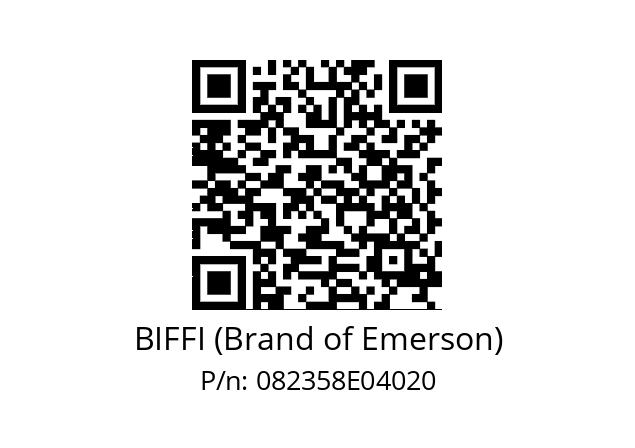   BIFFI (Brand of Emerson) 082358E04020