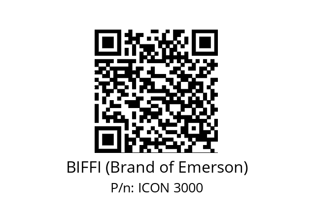   BIFFI (Brand of Emerson) ICON 3000