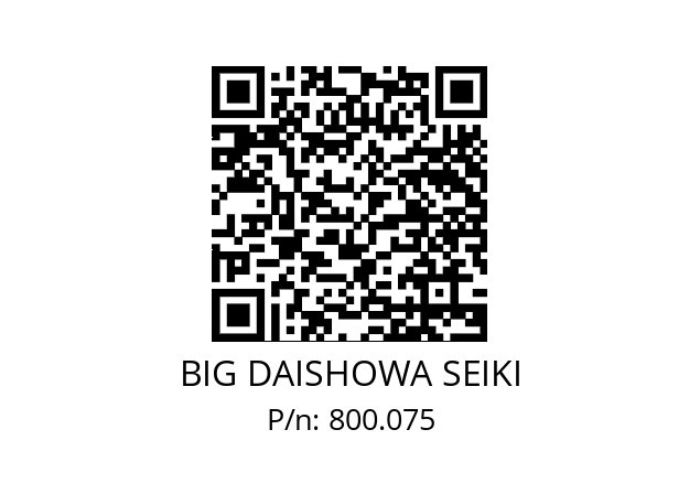  BBT40-FMH22-60-60 BIG DAISHOWA SEIKI 800.075