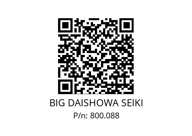  BBT40-HDC10-60 BIG DAISHOWA SEIKI 800.088