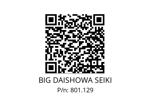  HSK-A100-HDC12-120 BIG DAISHOWA SEIKI 801.129