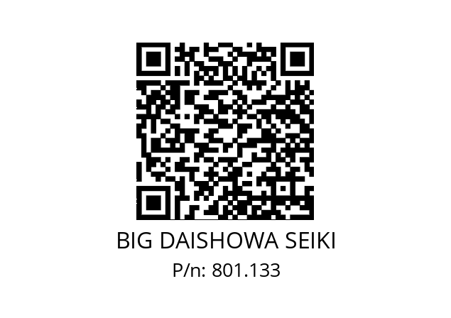  HSK-A100-HDC16-135 BIG DAISHOWA SEIKI 801.133