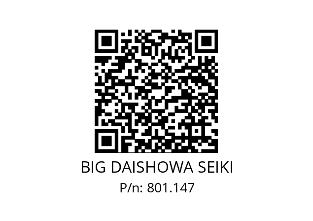  HSK-A100-MEGA6N-135 BIG DAISHOWA SEIKI 801.147