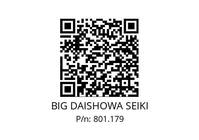  HSK-A50-MEGA13N-100 BIG DAISHOWA SEIKI 801.179