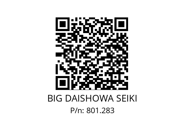  HSK-F63-MEGA13N-105 BIG DAISHOWA SEIKI 801.283