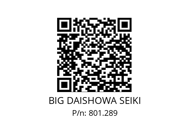  HSK-T63-180-3BH20L-120 BIG DAISHOWA SEIKI 801.289