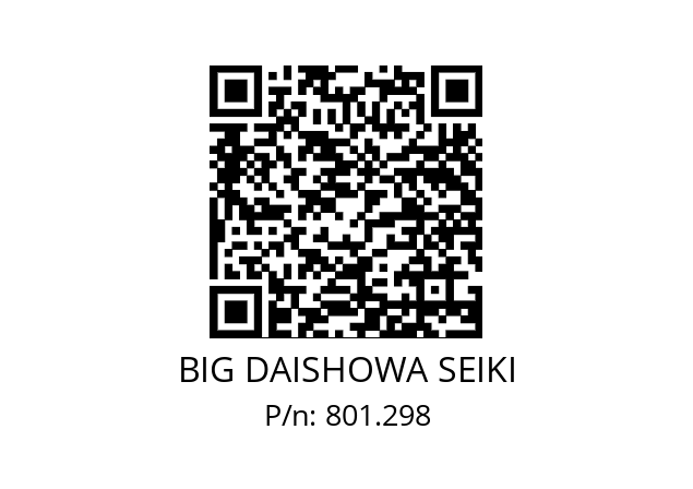  HSK-T63-BSL8-75 BIG DAISHOWA SEIKI 801.298