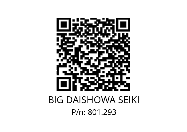  HSK-T63-180-BH20R-110 BIG DAISHOWA SEIKI 801.293