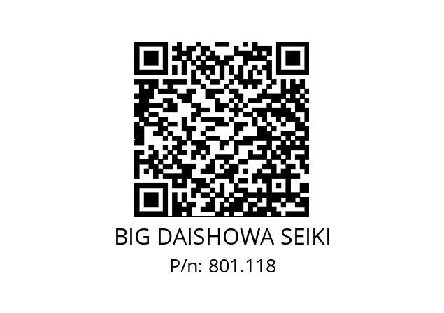  HSK-A100-FMH32-96-60 BIG DAISHOWA SEIKI 801.118