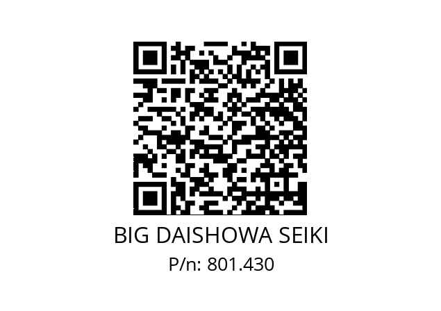  MGT12-U7/16P1/8-70 BIG DAISHOWA SEIKI 801.430