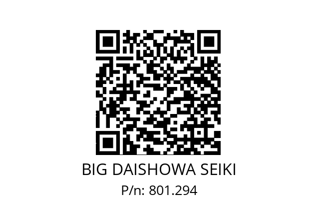  HSK-T63-45-BH25L-110 BIG DAISHOWA SEIKI 801.294