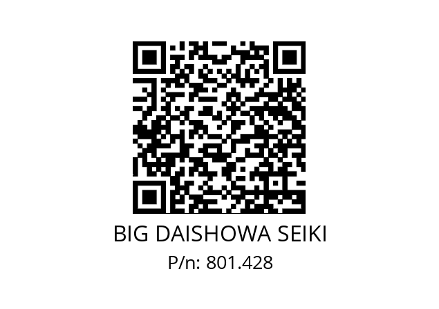  MGT12-U7/16P1/8-200 BIG DAISHOWA SEIKI 801.428