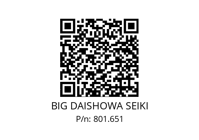  NBC10-3.25AA BIG DAISHOWA SEIKI 801.651