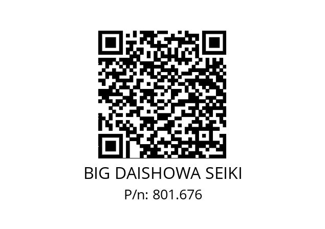  NBC13-4.75AA BIG DAISHOWA SEIKI 801.676