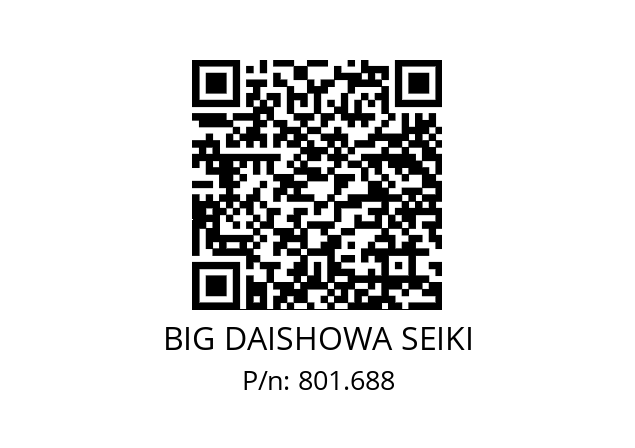  HSK-A50-MEGA16DS-85 BIG DAISHOWA SEIKI 801.688