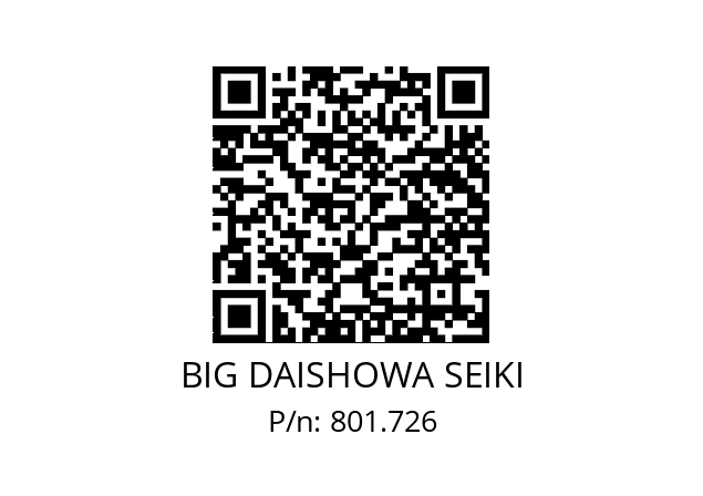  NBC20-5.25AA BIG DAISHOWA SEIKI 801.726