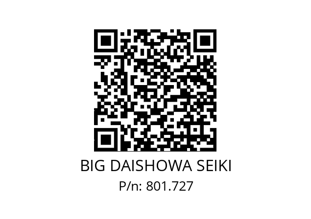  NBC20-5.75AA BIG DAISHOWA SEIKI 801.727