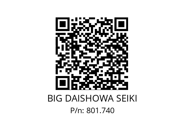  HSK-A63-MEGA20DS-120A BIG DAISHOWA SEIKI 801.740