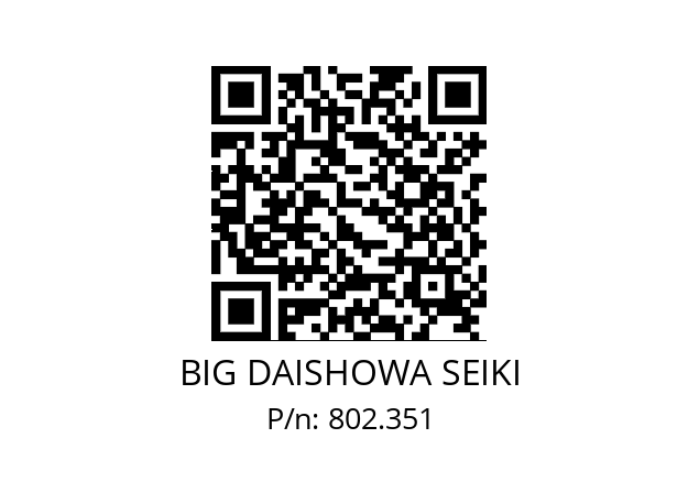  HSK100-CP BIG DAISHOWA SEIKI 802.351