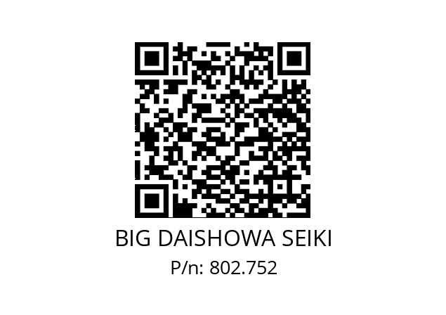  ST16-BFM6/11-12 BIG DAISHOWA SEIKI 802.752