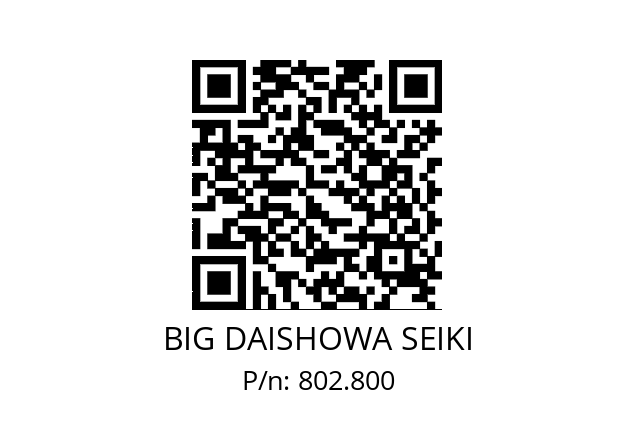  SC-HSK50 BIG DAISHOWA SEIKI 802.800