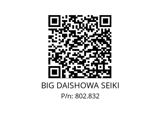  HSK-F63-50-L350 BIG DAISHOWA SEIKI 802.832