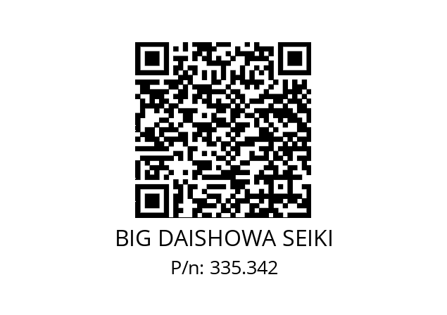  HSK-A63XC32 BIG DAISHOWA SEIKI 335.342