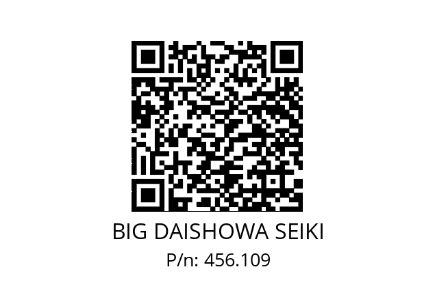  ETLGBM10/M6EP2-2/EP2-3 BIG DAISHOWA SEIKI 456.109