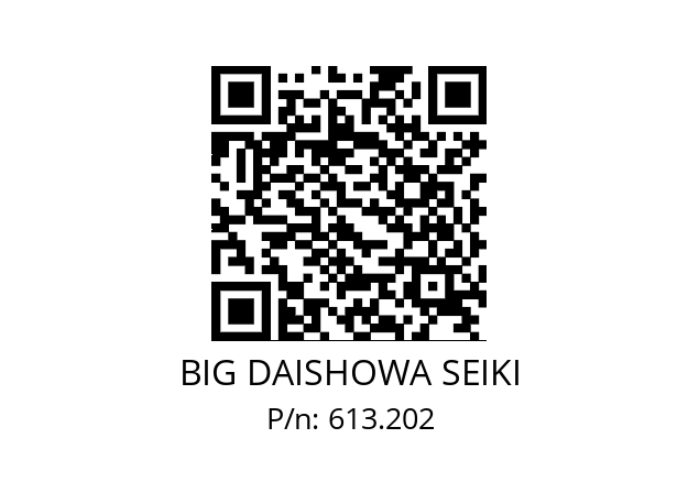  RB10/3.5 BIG DAISHOWA SEIKI 613.202