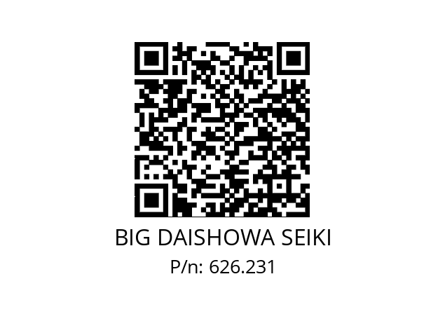  EBH31TP0732-42 BIG DAISHOWA SEIKI 626.231