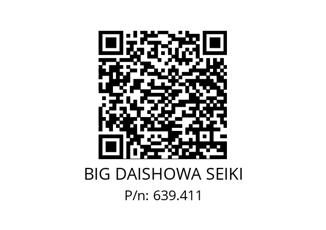  ETL20/26SW20CC06 / S BIG DAISHOWA SEIKI 639.411