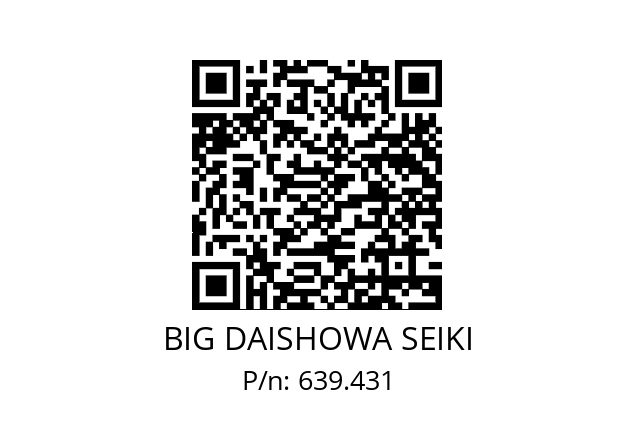  ETL32/42SW32CC09 / S BIG DAISHOWA SEIKI 639.431