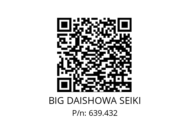  ETL32/42SW32CC09 / L BIG DAISHOWA SEIKI 639.432