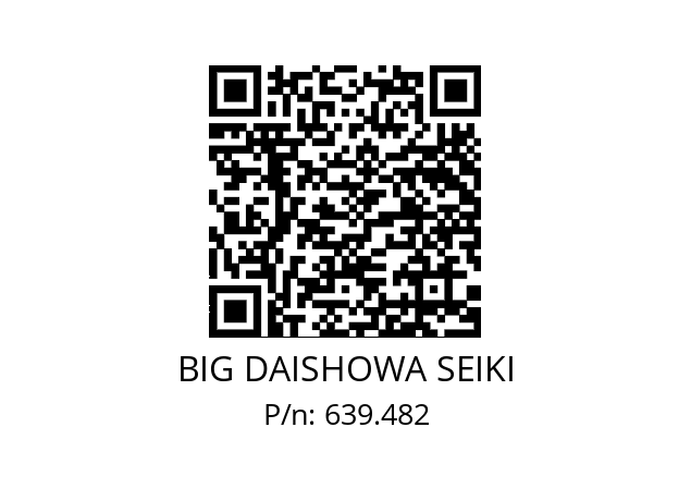  ETL148/176SW148CC12 / L BIG DAISHOWA SEIKI 639.482