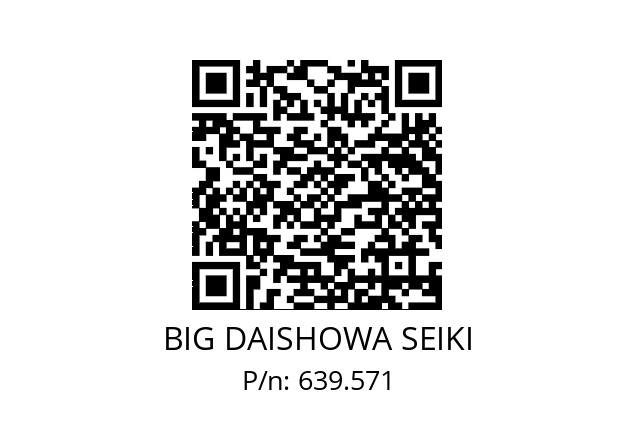  ETL98/126SW98CC16 / S BIG DAISHOWA SEIKI 639.571